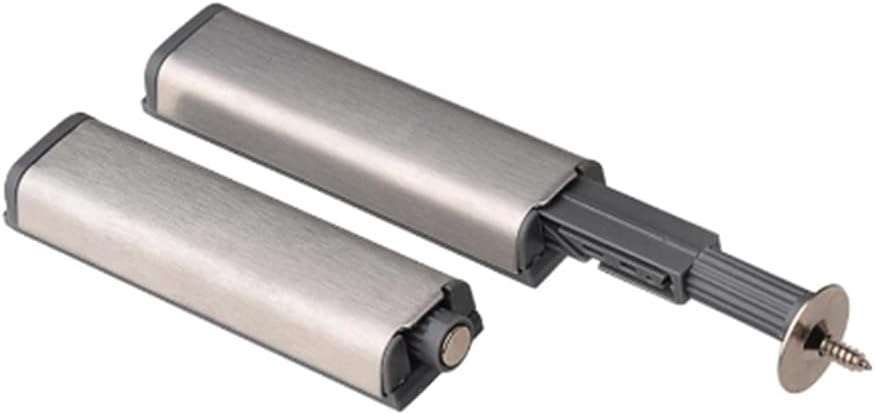 AKOAK 2 Pcs Stainless Steel Door Rebound Device, No Handle Drawer Invisible Self-Spring Device, Used for Cabinet, Wardrobe, Kitchen Drawer Close