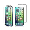 واقي شاشة مضاد للكهرباء الساكنة لهاتف iPhone 14 Pro من URUCHI، غطاء شاشة عالي الدقة كامل النطاق