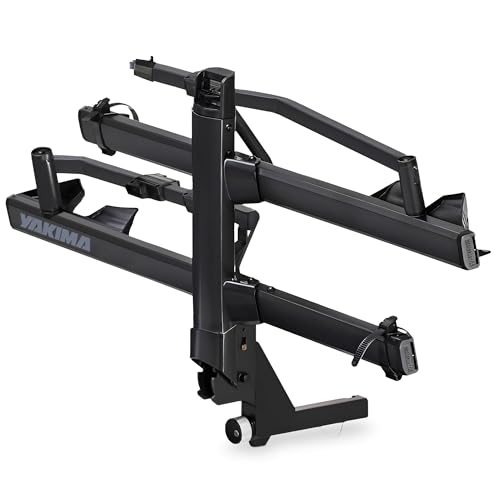 Yakima 2-Bike Platform Hitch Rack, Tilting Bike Carrier, StageTwo, 2” - Heavy-Duty Bicycle Storage Equipment and Accessories for Vehicles