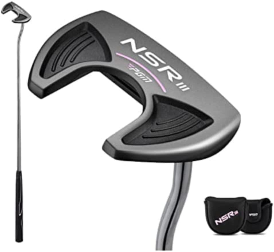 NSR3 Golf Putter with Sight Line Lady Golf Push Rod Stainless Steel Right Handed Women Men Golf Club Putters