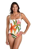 Picture of La Blanca Women's One Piece Swimsuit Bandeau Tummy Control Bathing Suit, Multi, 12