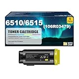 YHNBGJ 6510 6515 Toner Cartridge Compatible for Xerox 6510 6515 106R03479 Yellow Toner Cartridges Work for Xerox Phaser 6510 WorkCentre 6515n Printers