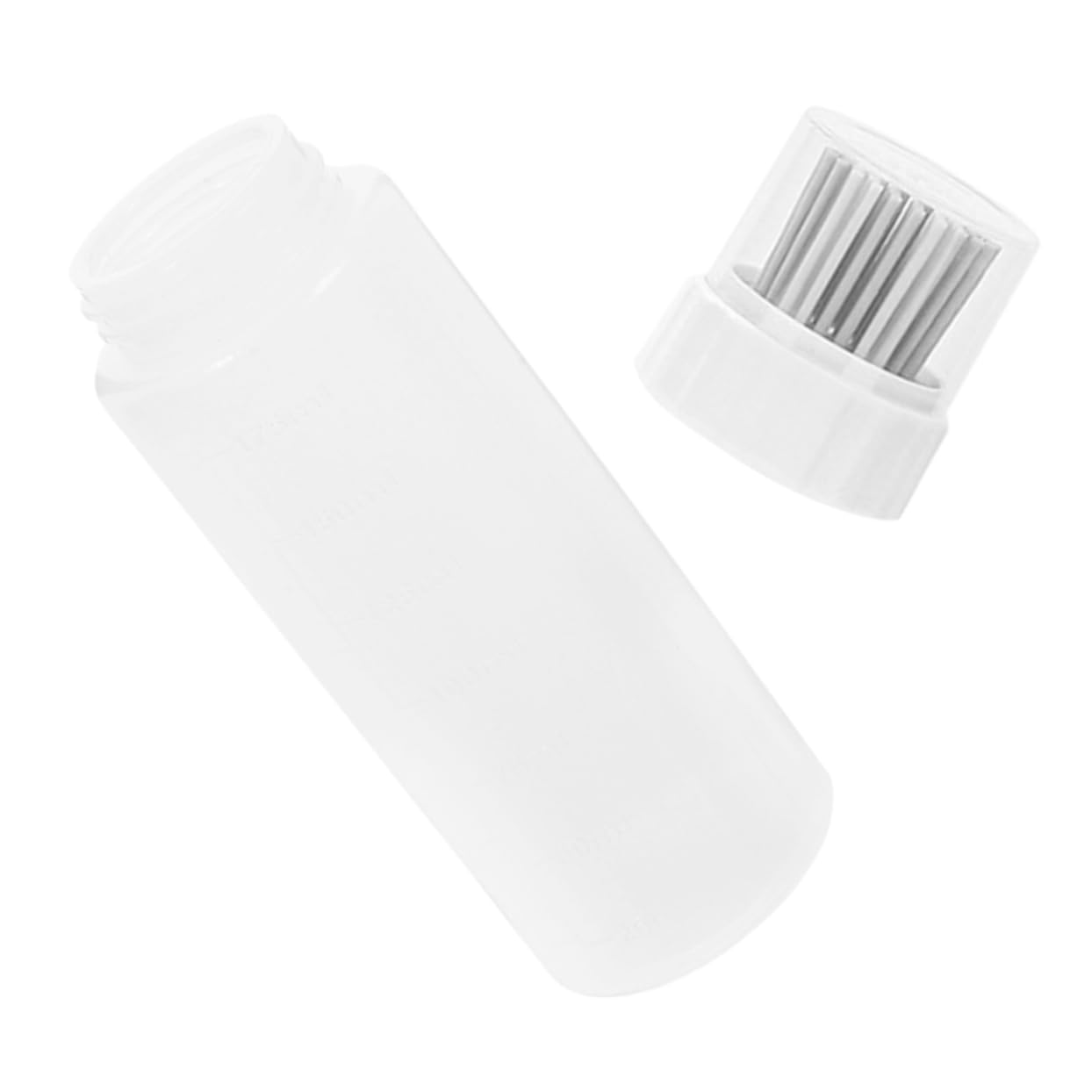 BESTYASH Oil Dispenser with Silicone Basting Brush Precision Cooking Tool for Bbq Grilling and Pastry with Measurement Scale for Easy Condiment Application