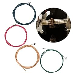 Corde de guitare acoustique 1 jeu de 4 cordes de guitare avec remplacement en métal à extrémité sphérique pour cordes de… - Les Beatles, Paul McCartney, John Lennon, RIngo Starr, George Harrison Corde de guitare acoustique 1 jeu de 4 cordes de guitare avec remplacement en métal à extrémité sphérique pour cordes de… – Image 4