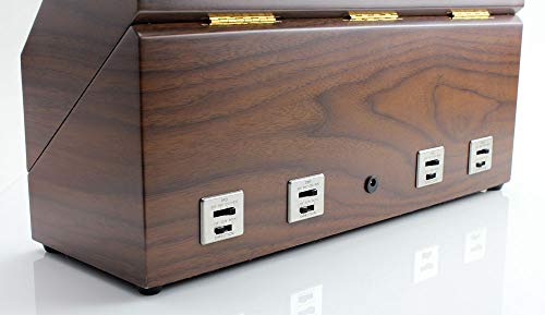 Watch Winder for Automatic Watches - Quad Watch Winders for Rolexs - Japanese Motor - Multiple Settings - Zero Magnetization