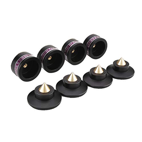 MLWSKERTY 4Pcs Aluminum Shockproof Pads Isolation Stand for Audiocrast IF03S