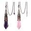 Amethyst Crystal+rose Quartz