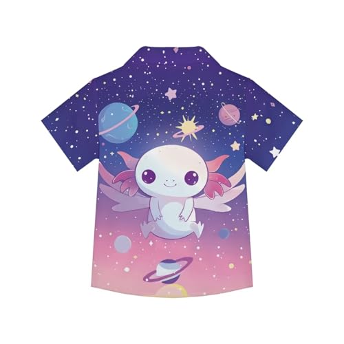 Kids Hawaiian Shirt Short Sleeve Casual Button Down Beach Aloha Shirt Kids Summer Luau Hawaii Shirts Size 3-16 Years3