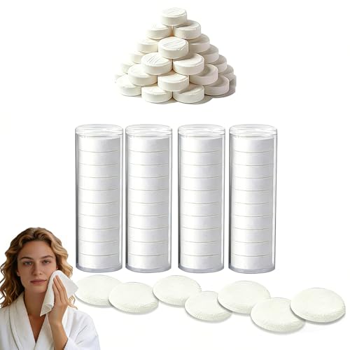 Disposable Face Towel Portable Compressed Towel hot face towel hot towel It can be paired with the following hot towel machine ASIN: B0GR3Z1BYS (80PCS)
