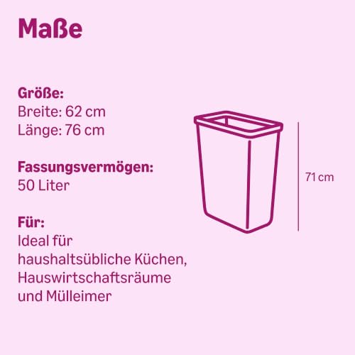 by Amazon Müllbeutel 20 x 50L