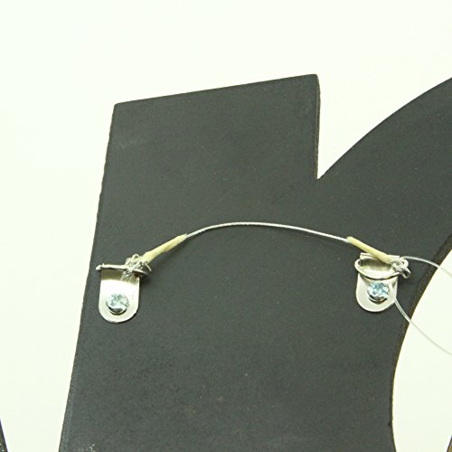 Love Mosaic Mirror Wall Art Hanging with Peace Sign