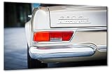 oldtimer mercedes 280 s Hochwerter Pigment Druck auf echter Leinwand