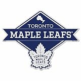 Rico Industries NHL Toronto Maple Leafs Diamond Shape Cut Pennant - Home and Living Room Décor - Soft Felt EZ to Hang