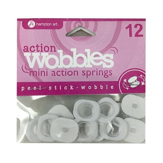Hampton Art Action Mini Wackelfeder, mehrfarbig, 1,27 x 10,16 x 10,79 cm