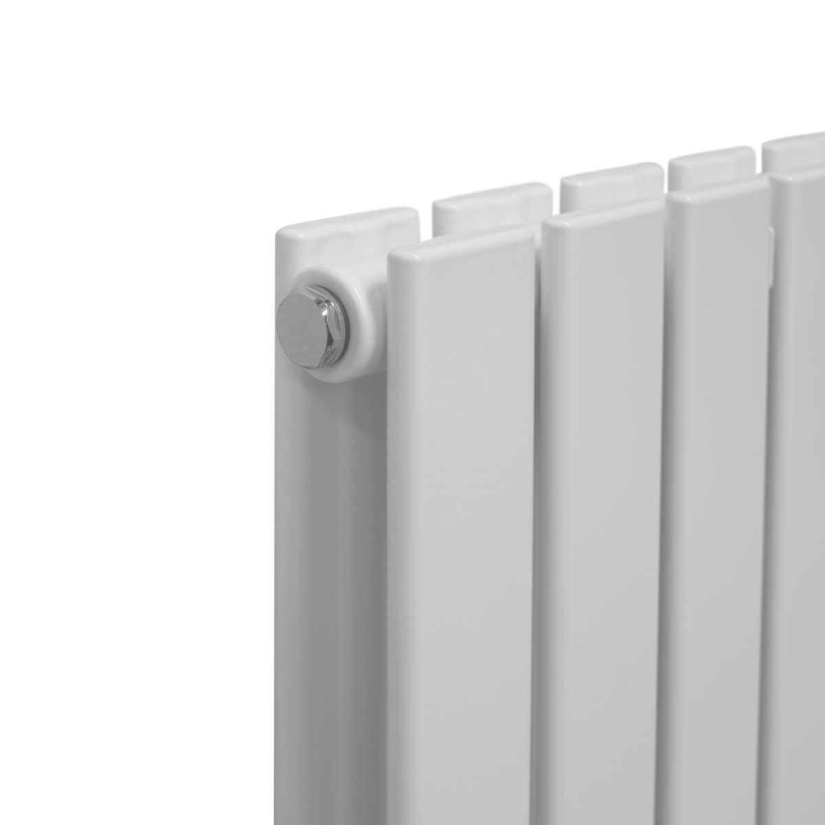 Radiador Panel Plano Lujoso 1600x420mm 160x42cm Blanco Brillante Calefacción Calefactor Vertical Horizontal Montaje Pared Cocina Salón Baño Cepillo Limpieza Kit Reparación GRATIS Garantía 15 Años