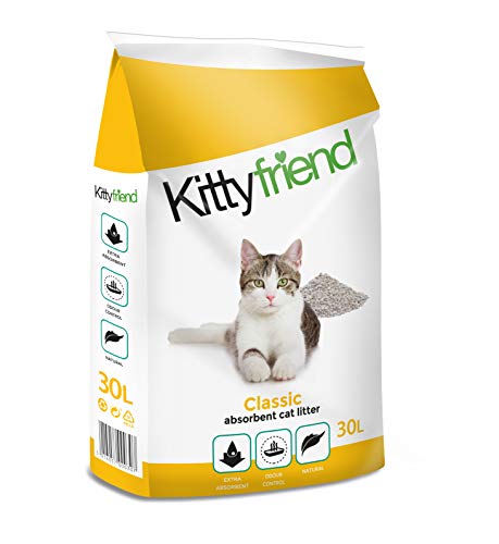SANICAT Classic - Arena para gatos absorbente, 30L