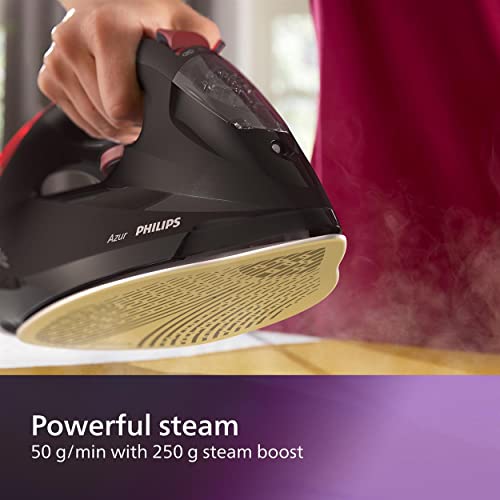 Philips-Azur-Steam-Iron-250-g-Steam-Boost-2600-W-With-SteamGlide-Soleplate-25-m-Power-Cord-Water-Spray--GC456786