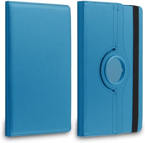 Image of Flip Cover for Realme Pad Mini 8.7 inch Tablet (Model FIT ONLY -: RMP2105 /RMP2106) 360 Degree Rotating Flip Case Cover (Sky Blue)