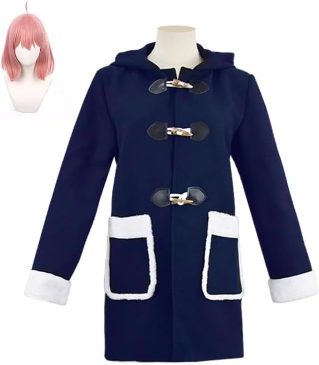 春 アーニャ アーニャ・フォージャー コスプレ衣装 （ウィッグ、靴
