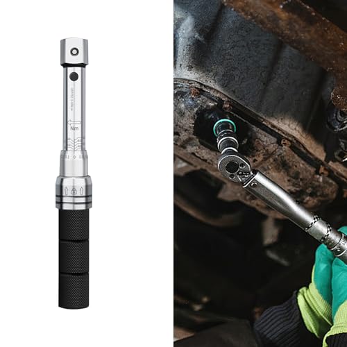 Clé dynamométrique à tête interchangeable pour ajustement précis