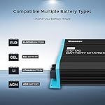 Renogy 12V 20A DC to DC On-Board Battery Charger for Flooded, Gel, AGM, and Lithium, Using Multi-Stage Charging in RVsā¦