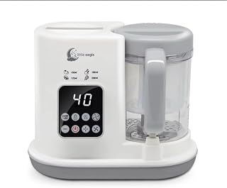 Electric Baby Food Processor Auto Cooking & Grinding Steamer Table Blender Self-Cleaning Puree Maker