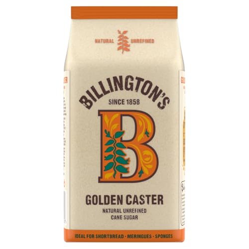 Billington's Golden Caster Unrefined Cane Sugar, 1kg