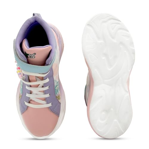 Image of KazarMax Hopits Kids Boys and Girls Ankle Length | High Top | Slip-on Sneakers Shoes | Lightweight | Outdoor Shoes Collection