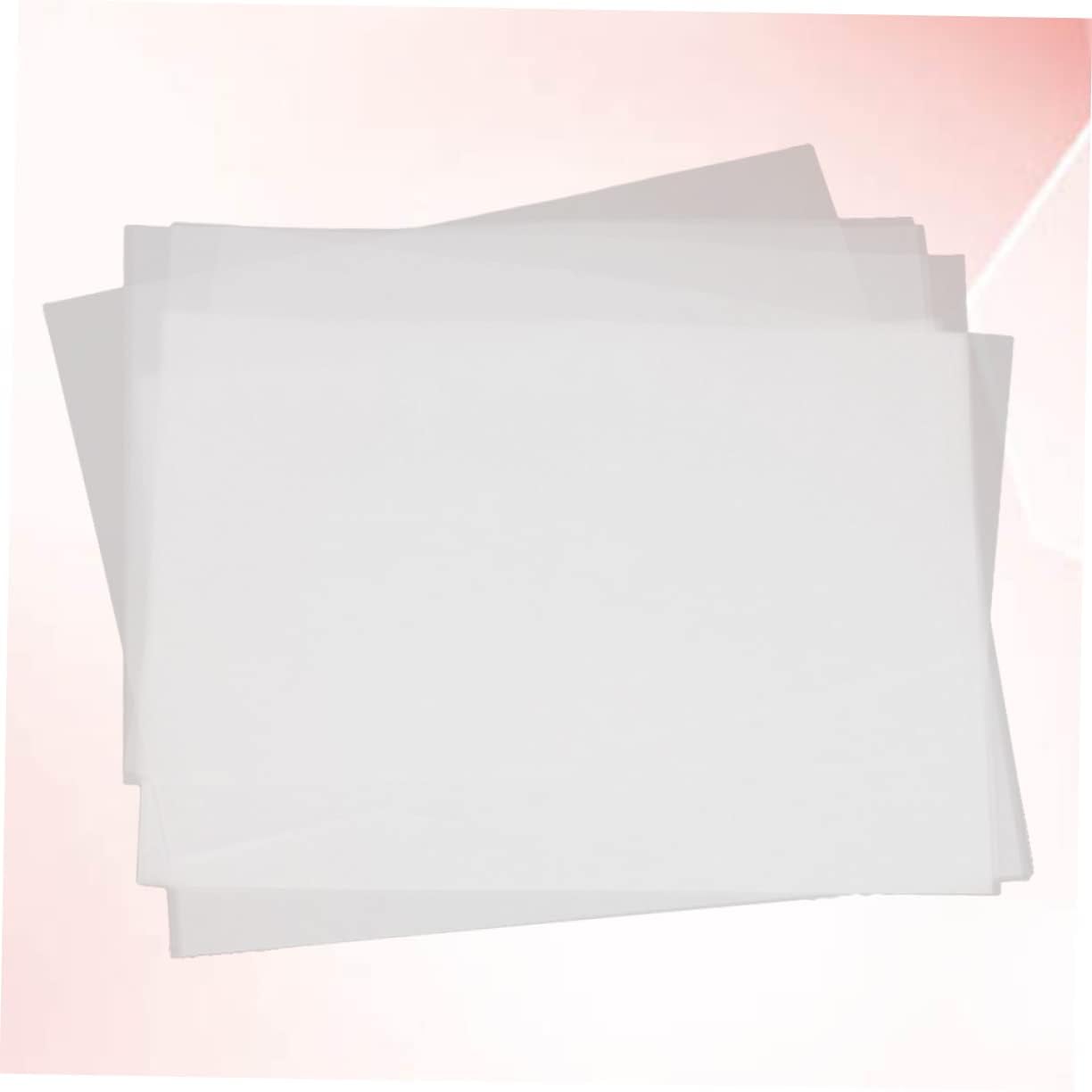 ULDIGI 50pcs Engineering Drawing Paper Tracing Paper for DIY Translucent Fade Resistant