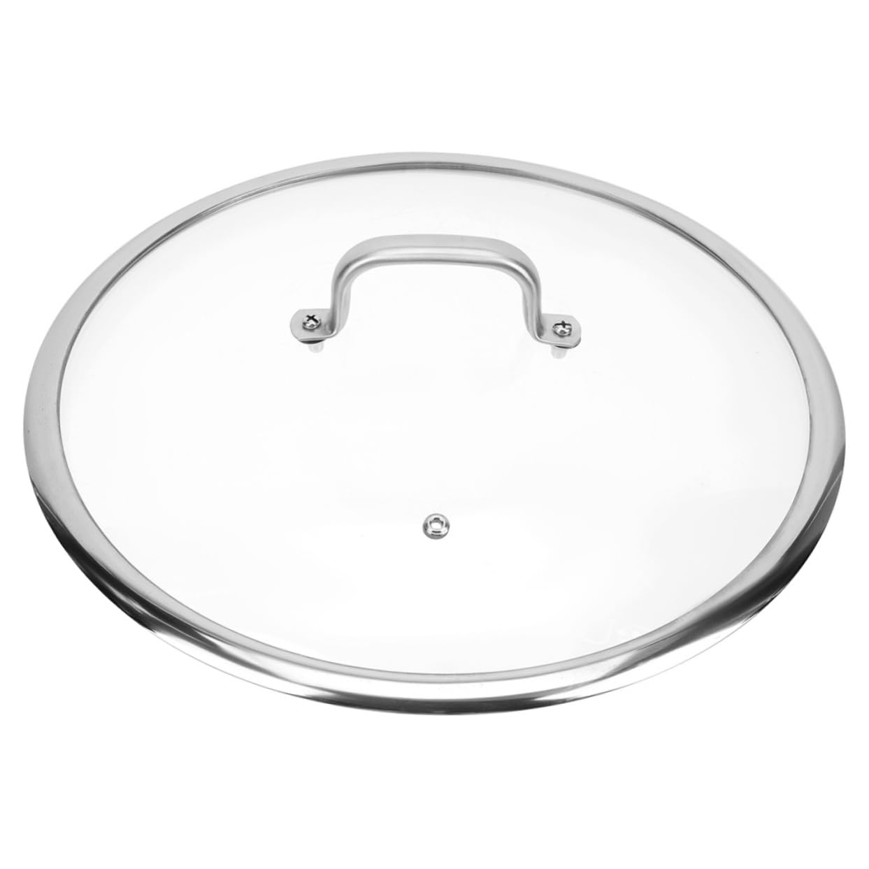 TOPBATHY Coperchio in Vetro per Pentola Coperchio per Pentole e Padelle Protezione del Cibo Mantenimento della Temperatura Materiale Resistente Manico Isolato Facile da Impugnare