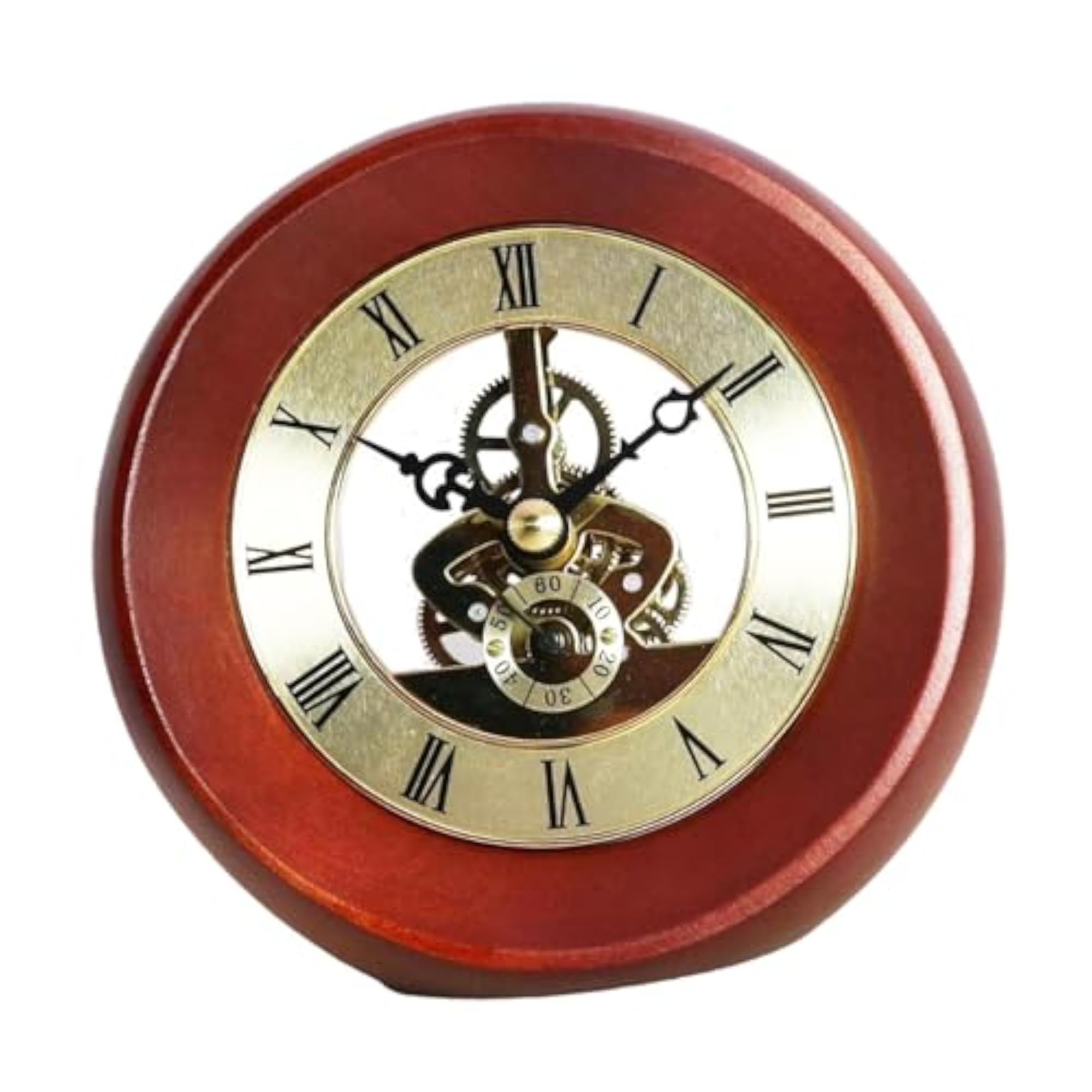 Fashion Rolling Gear Clock, Metal Version