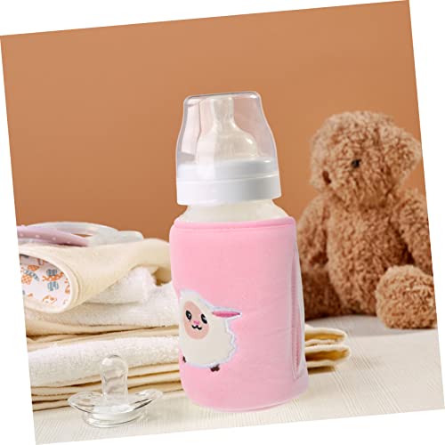 DOITOOL 1Pc Protetor De Garrafa Decorativa Tecido Anti-Queda Acessório De Alimentação Adorável Anti-
