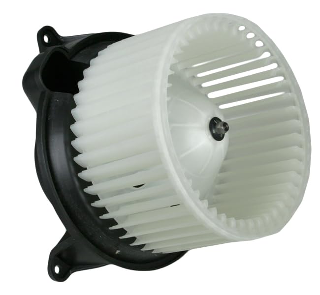 Image of TRQ Heater Blower Motor w /Fan Cage for Ford Lincoln Expedition F150 Pickup Truck