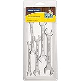 Tramontina 43408147, Jogo Chaves Fixas 5 Peças, Corpo em Aço Especial, Acabamento , Bocas...