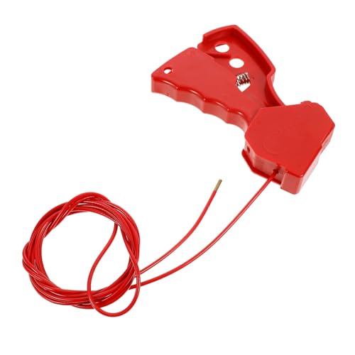 CIYODO Dustrial Safety Lock Steel Cable Lockout for Globe Valve Needle Valve Pinch Valve Plug Valve
