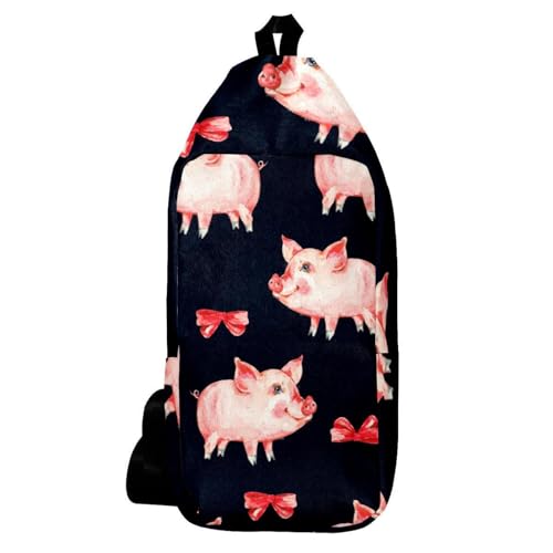 Sac à bandoulière pour voyage homme et femme multicolore compact