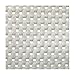 Duck Brand Softex Shower Mat, Machine Washable, 21 x 21 Inches, White, Skid Resistant (285154)