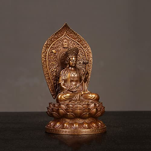 Statue de Bouddha pour jardin TUSUOD en résine zen - 6
