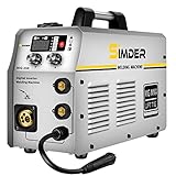 SSIMDER MIG Welder 250 Gas Gasless MIG Welding Machine 110V/220v Dual Voltage Flux Core Welder MIG/M