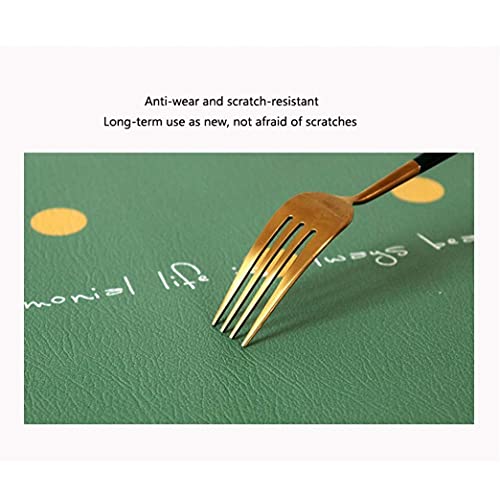 Sets de table de cuisine et restaurant rectangulaires 45x30cm - 3