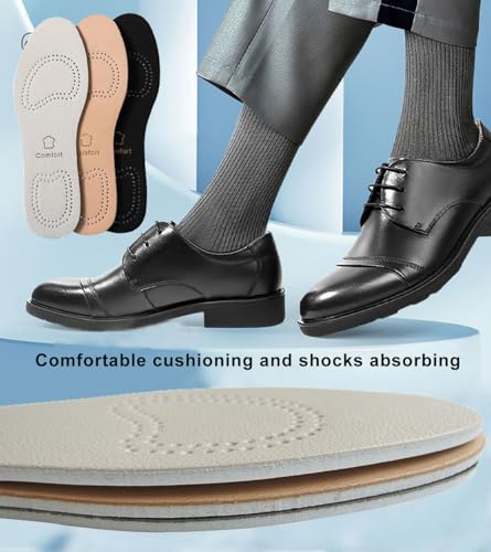 Plantillas de cuero para hombre Bellcon 3 pares miniatura 4