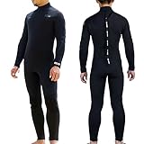 HeleiWaho ヘレイワホ ウェットスーツ メンズ 5mm × 4mm CLASSICシリーズ 着やすいロングジップ仕様フルスーツ バックジップ ダイビング SUP シュノーケリング サーフィン MB
