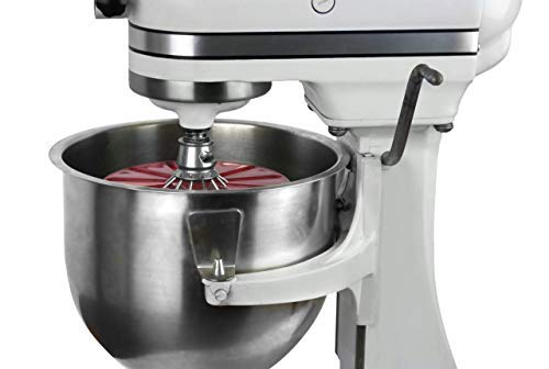 Whisk Wiper® PRO compatible with KitchenAid Bowl-Lift Stand Mixers - Mix Without The Mess - The Ultimate Stand Mixer Accessory - Only Compatible With 6-Wire Whisks (Color: Red) - image 2