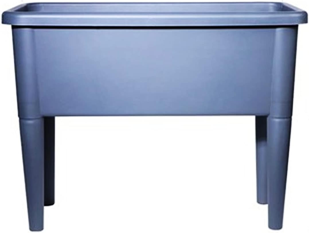 Raised Garden Bed with Legs, Elevated Planter Box Stand Outdoor/Indoor for Vegetables Flowers Herbs and Succulents Large Planter Box Kit,Grey