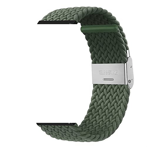 Bracelet montre nylon tressé 22mm Quickfit pour Garmin Fenix 7 6 5 Pro et Forerunner 945