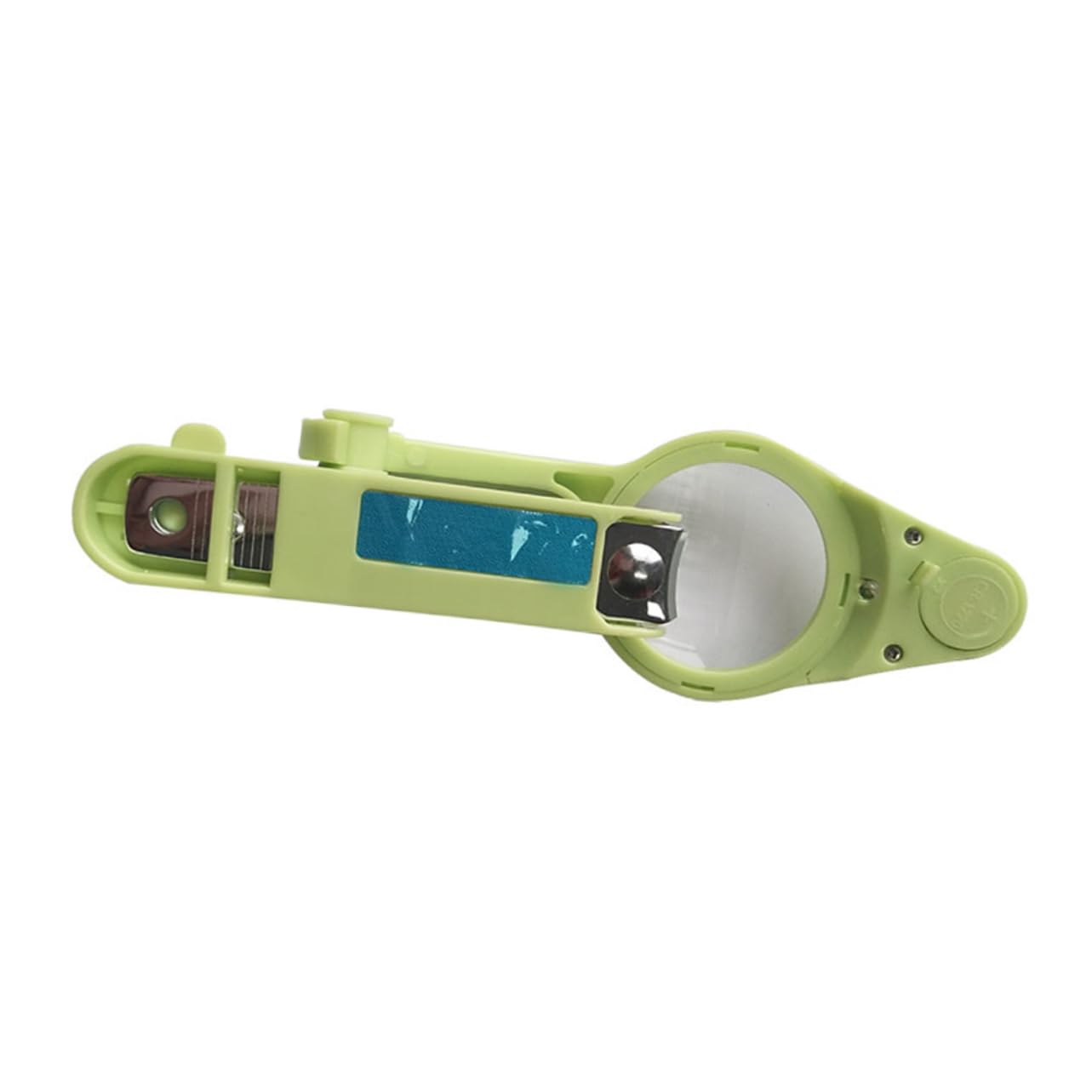 Toyvian 3pezzi Cutter Per Unghie Per Luce e Ingranditore Manicure Sicuro e Pratico Per Unghie Verde