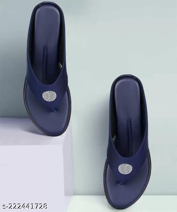 Image of KM Footwear Women's and Girls Fashion Flats and Stylish Sandals Cushioned Flats Wedges