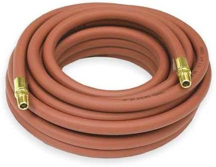 1/4 ID x 35 ft PVC Coupled Air Hose 300 PSI RD