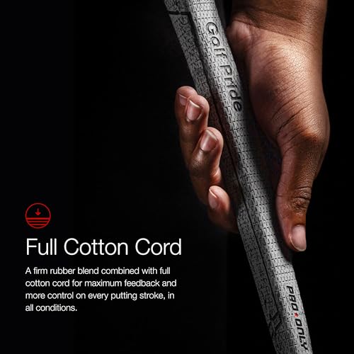 Golf Pride Pro Only Cord Putter Grip – Firm Feedback