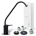 Aquaboon Matte Black Kitchen Faucet - RO Filtration Water Faucet - Stainless Steel - 360 Swivel - 1.63 GPM